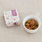 【無添加・ジビエ】上世屋の鹿肉と万願寺とうがらしの濃厚みそ煮込み