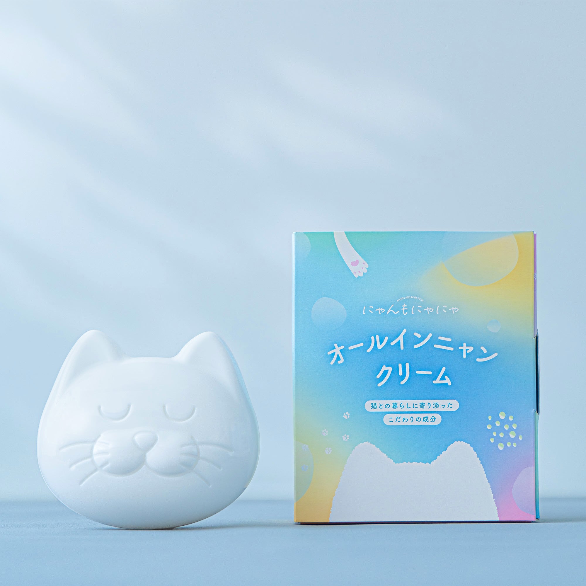 【猫と暮らす人のための】<br> オールインワン保湿クリーム [化粧水・乳液・美容液]（50g）